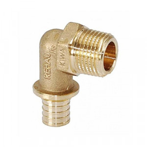 Угольник-переходник с наружной резьбой Rehau Rautitan RX 25-R 3/4"