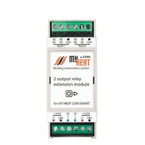 Блок реле MyHeat 2 выхода