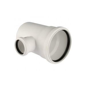 Тройник канализационный Raupiano Plus 110/50х87° Rehau (11213241001) 11213241001