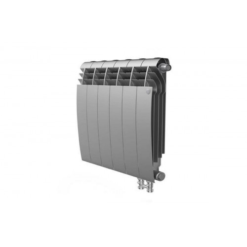 Радиатор Royal Thermo 350 х 6 секций BiLiner Silver Satin VD биметаллический секционный RTBSSV350/6