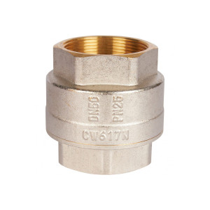 Клапан обратный пружинный муфтовый с металлическим седлом ROMMER 2 RVC-0001-000050