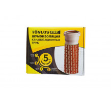 Шумоизоляция для канализационных труб TONLOS PIPE StP NoiseBlock Pipe 110 х 6,7 х 3000