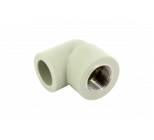 Угольник PPR с внутренней резьбой 32x1" FV-Plast AA218032001