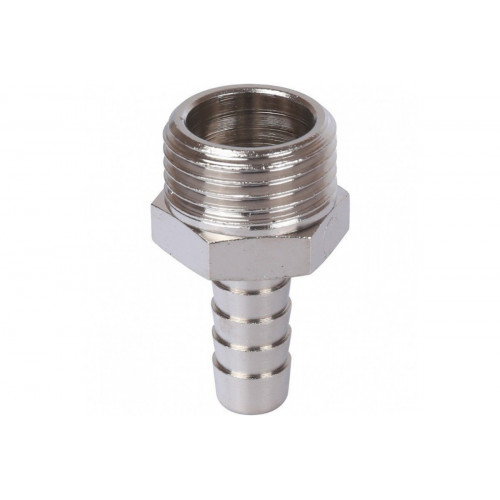 Штуцер никелированный Stout НР 1/2"x10