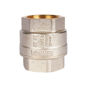 Клапан обратный пружинный муфтовый с металлическим седлом ROMMER 11/4 RVC-0001-000032