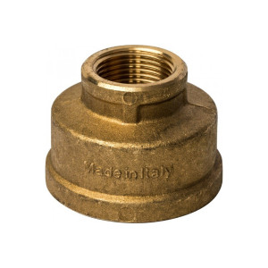 Муфта латунная ВВ переxодная 1 1/2"x3/4 Stout SFT-0005-011234