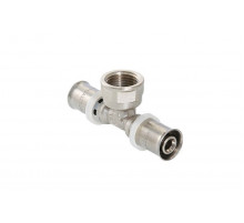 Тройник пресс с внутренней резьбой 32х3/4"х32 Valtec VTm.232.N.320532