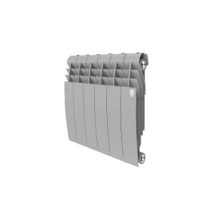 Радиатор Royal Thermo 350 х 12 секций BiLiner Silver Satin биметаллический секционный RTBSS350/12