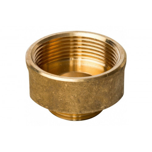 Переходник латунный ВН 1 1/2"x1" Stout