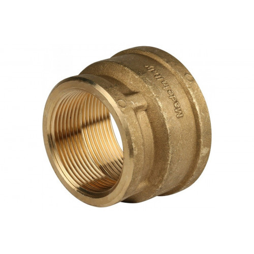 Муфта латунная ВВ переxодная 2"x1 1/2" Stout SFT-0005-002112