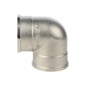Угольник ВВ 1 1/2", никелированный Stout