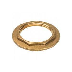 Контргайка латунная с упором 1 1/2" Stout SFT-0023-000112