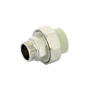 Разъёмное соединение PPR с наружной резьбой 25x3/4" FV-Plast AA237025034