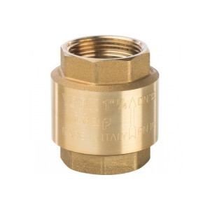 Клапан обратный пружинный муфтовый 1 1/4" с пластиковым седлом Stout SVC-0002-000032