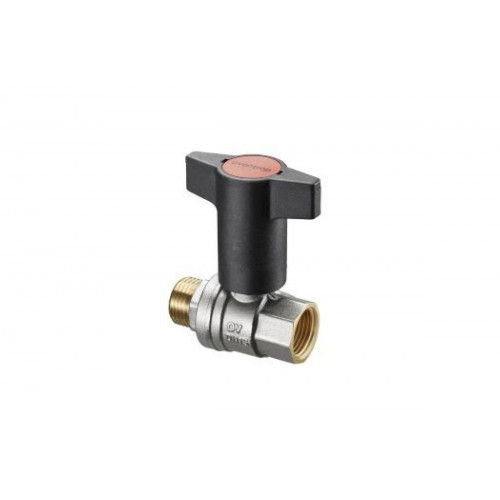 Кран шаровый 1 1/4" НВ маховик пластмассовый Optibal Oventrop 1077310