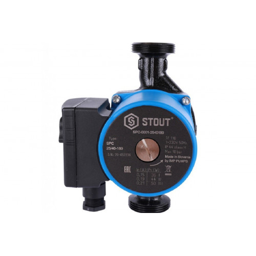 Насос циркуляционный Stout 25/40-180 SPC-0001-2540180