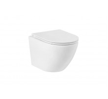 Унитаз подвесной безободковый со смывом Tornado BelBagno Sfera-TOR BB046CH-TOR
