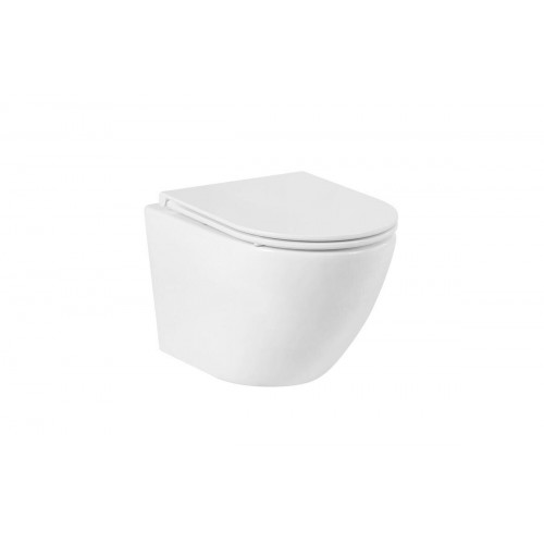 Унитаз подвесной безободковый со смывом Tornado BelBagno Sfera-TOR BB046CH-TOR