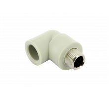 Угольник PPR с наружной резьбой 20х1/2" FV-Plast AA216020012