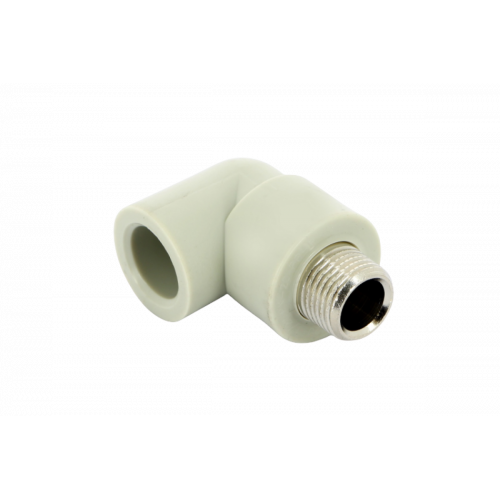 Угольник PPR с наружной резьбой 20х1/2" FV-Plast AA216020012