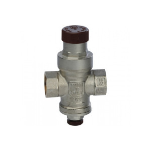 Редуктор давления поршневой 1/2" с выходом для манометра 1/4" Stout SVS-0010-000015