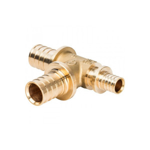 Тройник переходной 25x25x16 для труб из сшитого полиэтилена Stout SFA-0014-252516