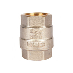 Клапан обратный пружинный муфтовый с металлическим седлом ROMMER 3/4 RVC-0001-000020