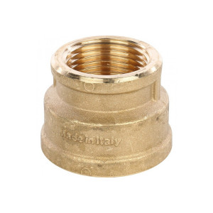 Муфта латунная ВВ переxодная 1 1/2"x1" Stout SFT-0005-001121