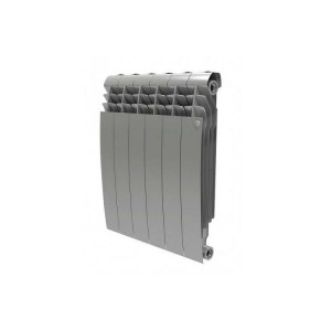 Радиатор алюминиевый секционный Royal Thermo Biliner Alum Silver Satin 500 х 4 секции RTBASS500/4