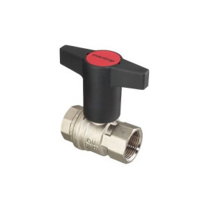 Кран шаровый 1 1/2" ВВ маховик пластмассовый Optibal Oventrop 1077112
