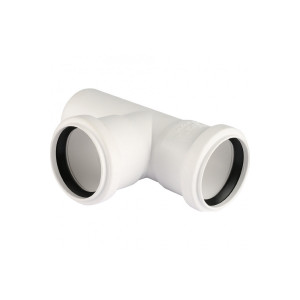 Тройник канализационный Raupiano Plus 50/50х87° Rehau (11212541001) 11212541001