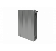 Радиатор Royal Thermo 500 х 4 секции PianoForte Silver Satin биметаллический секционный RTPNSS50004