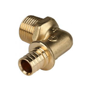 Угольник-переходник с наружной резьбой 16xR 1/2" Stout