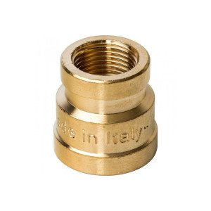Муфта латунная ВВ переxодная 1/2x3/8 Stout SFT-0005-001238