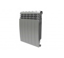 Радиатор алюминиевый секционный Royal Thermo Biliner Alum Silver Satin 500 х 6 секций RTBASS500/6