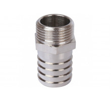 Штуцер никелированный Stout НР 1/2"x18