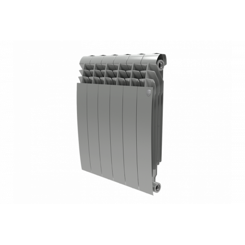 Радиатор Royal Thermo 500 х 10 секций BiLiner Silver Satin биметаллический секционный RTBSS500/10