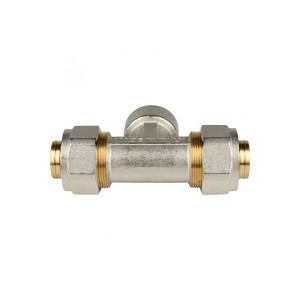 Тройник-переходник с внутренней резьбой 32x1" для металлопластиковых труб, винтовой Stout SFS-0012-000132