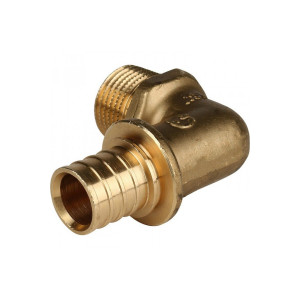Угольник-переходник с наружной резьбой 20xR 1/2" Stout 