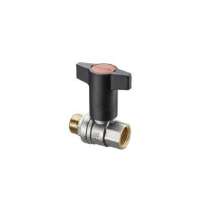 Кран шаровый 2" НВ маховик пластмассовый Optibal Oventrop 1077316
