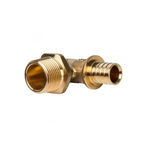 Угольник-переходник с наружной резьбой 20xR 3/4" Stout