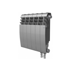 Радиатор Royal Thermo 500 х 10 секций BiLiner Silver Satin VD биметаллический секционный RTBSSV500/10