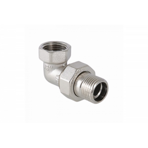 Сгон латунный угловой разъемный (американка) ВН 1/2" Valtec
