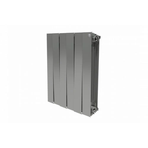 Радиатор Royal Thermo 500 х 12 секций PianoForte Silver Satin биметаллический секционный RTPNSS50012