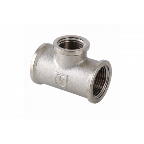 Тройник латунный переходной с внутренней резьбой 3/4"х1/2"х3/4" Valtec