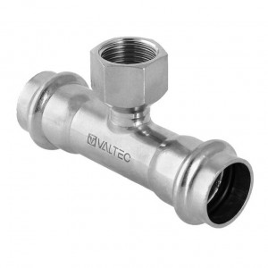 Пресс-тройник с внутренней резьбой 35 х1/2 х35 VALTEC