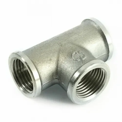 Тройник переxодной ВВ 1" x 3/4" x 1", никелированный SFT-0022-001341 STOUT