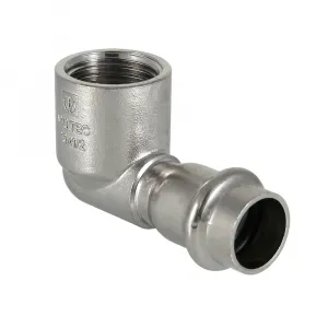 Пресс-угольник с внутренней резьбой 15х1/2 VALTEC