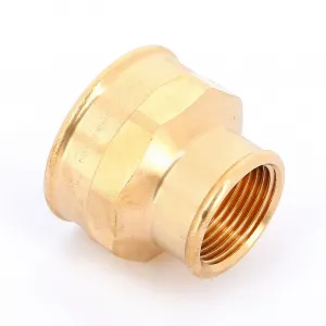 Муфта переходная Viega 268862 ВВ 3/4"х1/2", бронза